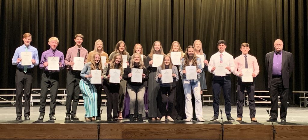 2020 National Honor Society New Members