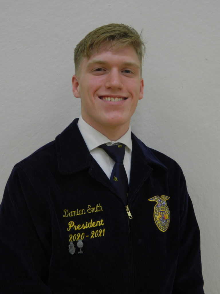 State Degree Recipient and State Proficiency Winner - Damian Smith