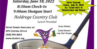 2022 Golf Fundraiser Poster